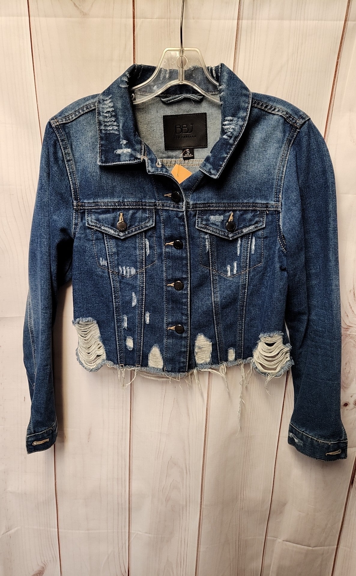 BBJ Women's Size S Blue Jacket