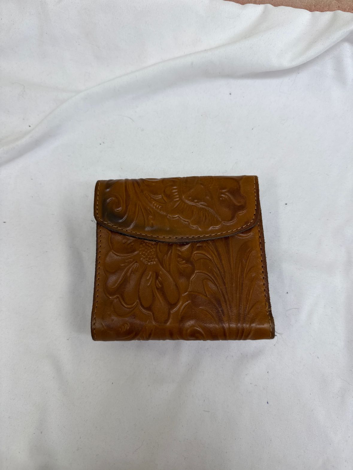 Patricia Nash Brown Leather Wallet