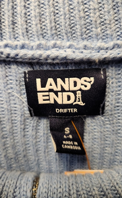 Lands End Women's Size S Light Blue Sweater