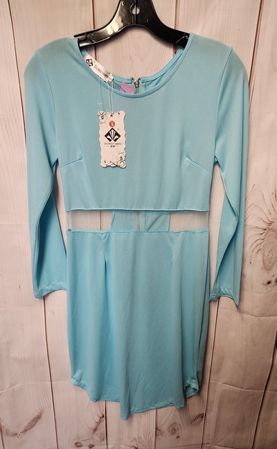 NWT Songyang Women's Size S Light Blue Dress