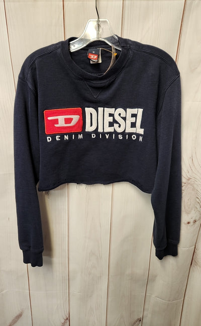 Diesel Women's Size M Navy Sweatshirt