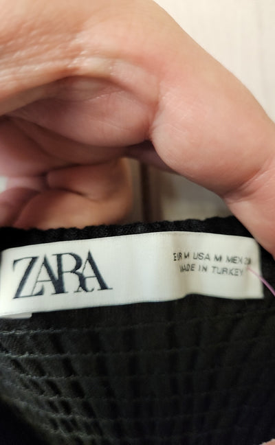 Zara Women's Size M Black Jumpsuit