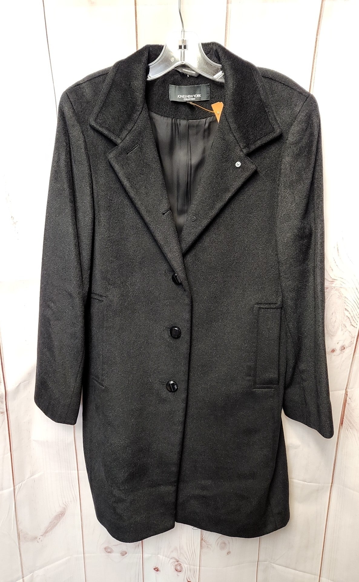 Jones New York Women's Size 4 Black Coat