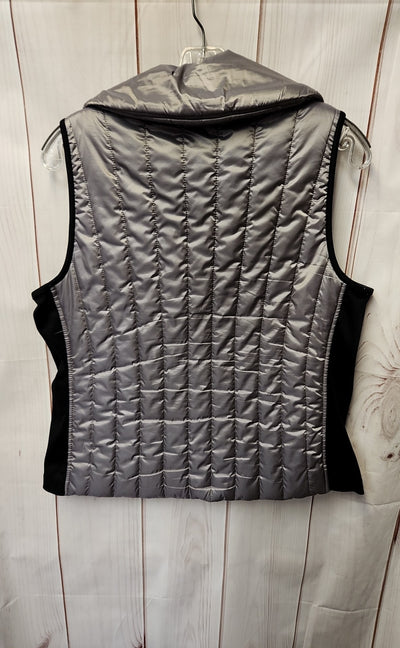 Zenergy - Chico's Women's Size 1 = US M Gray Vest