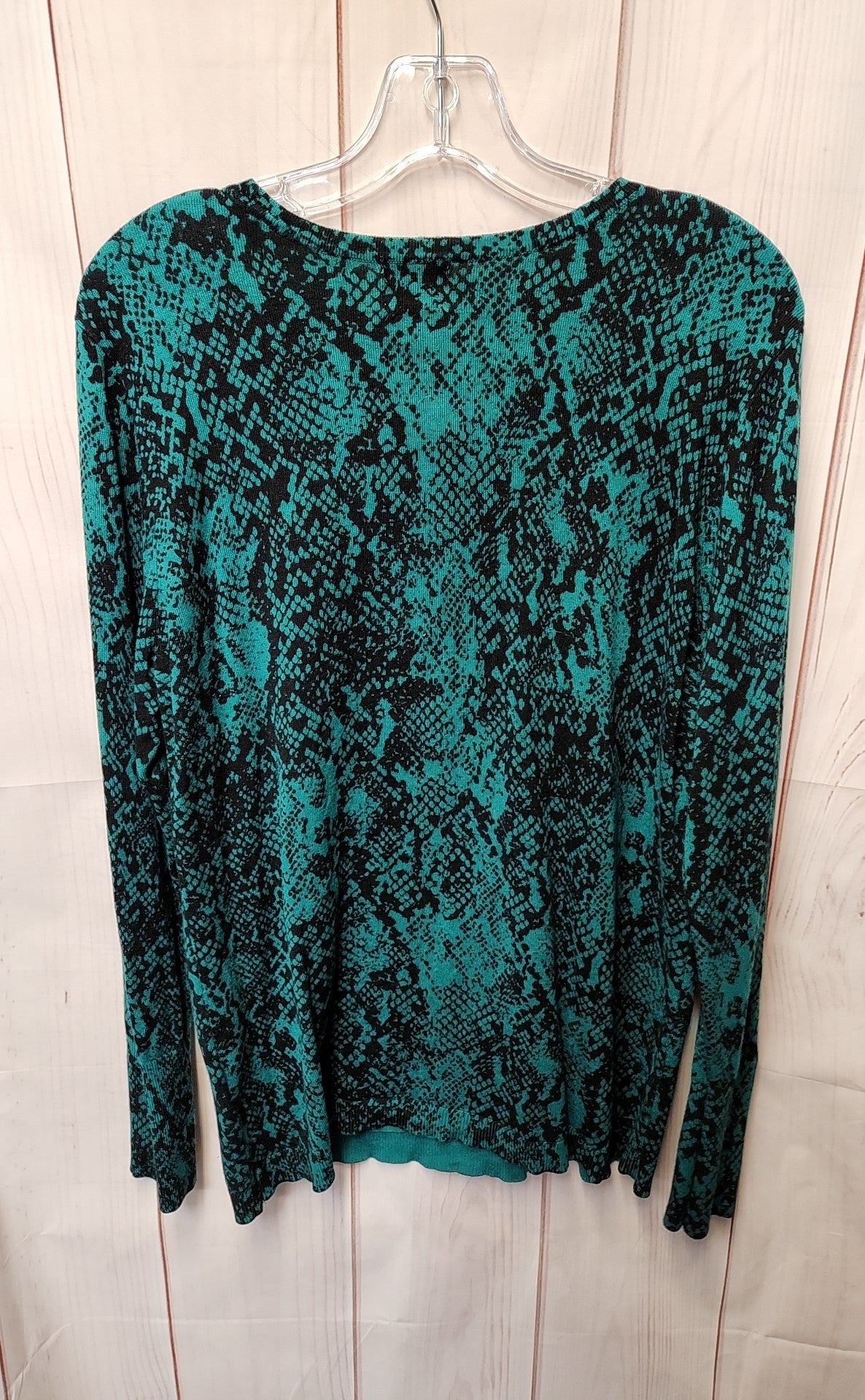 JM Collection Women's Size L Green Sweater