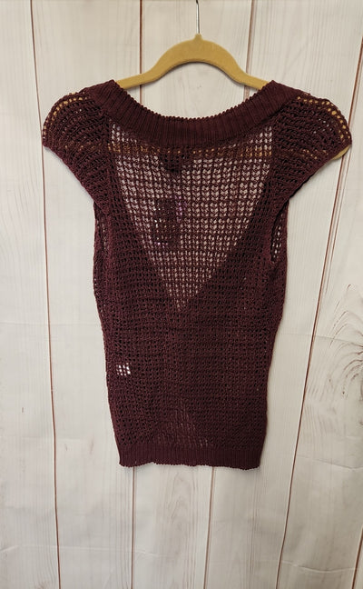 NWT Express Women's Size S Purple Cardigan