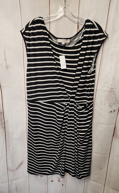 NWT Loft Women's Size XXL Black Dress