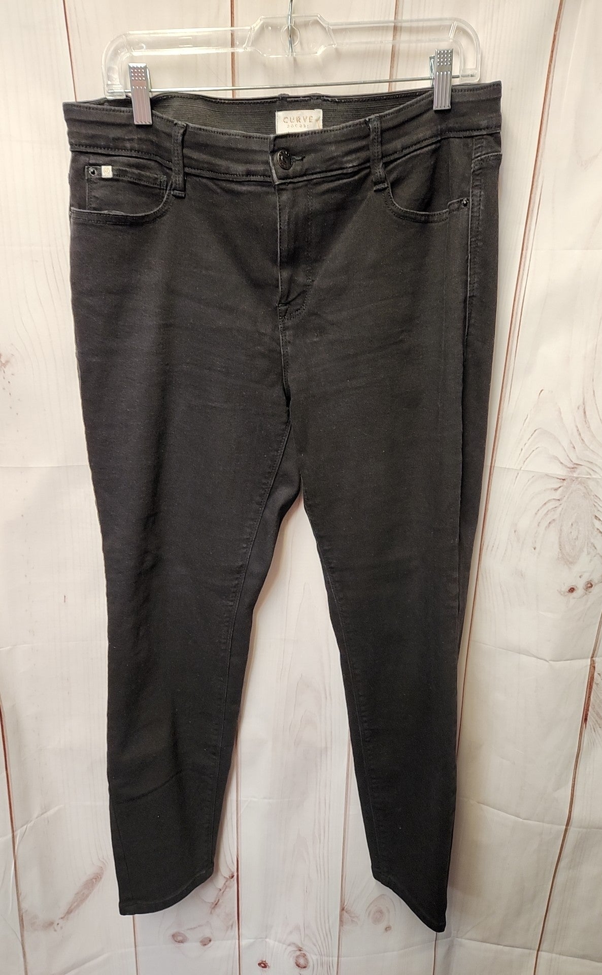 Curve Appeal Women's Size 31 (11-12) Black Jeans