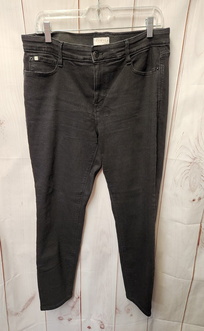 Curve Appeal Women's Size 31 (11-12) Black Jeans
