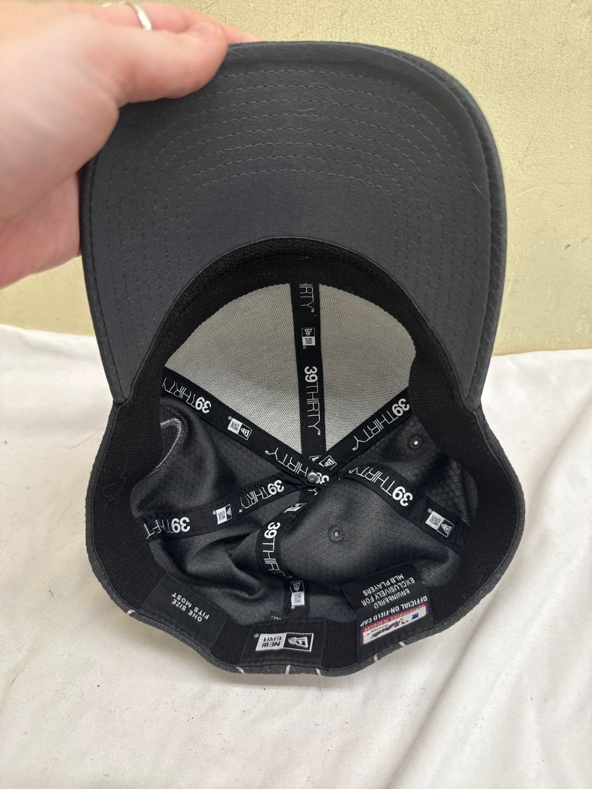 Red Sox Size One Size Gray Hat