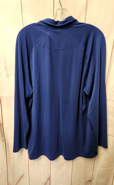 Rhone Men's Size XL Blue Shirt