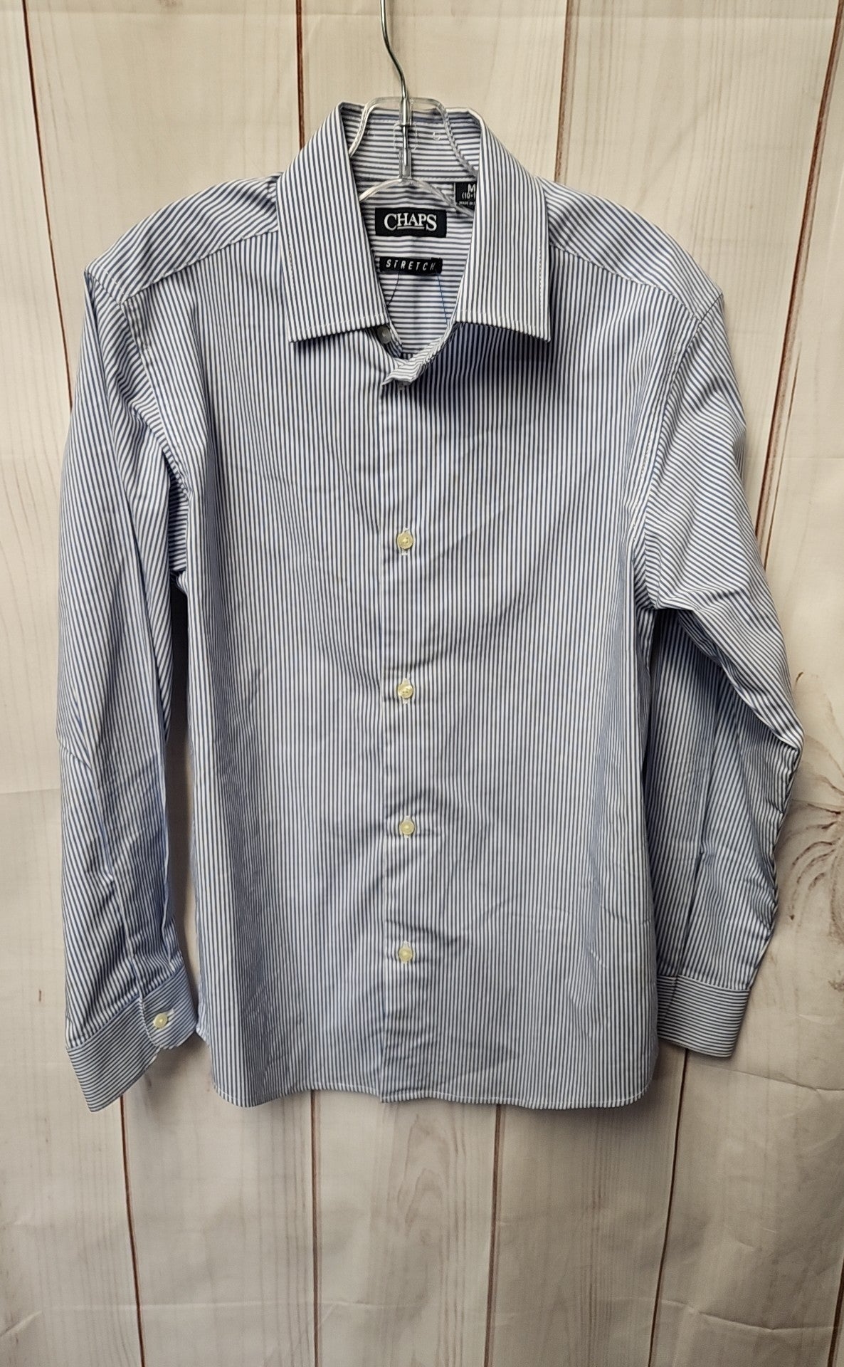 Chaps Boy's Size 10/12 Blue Shirt