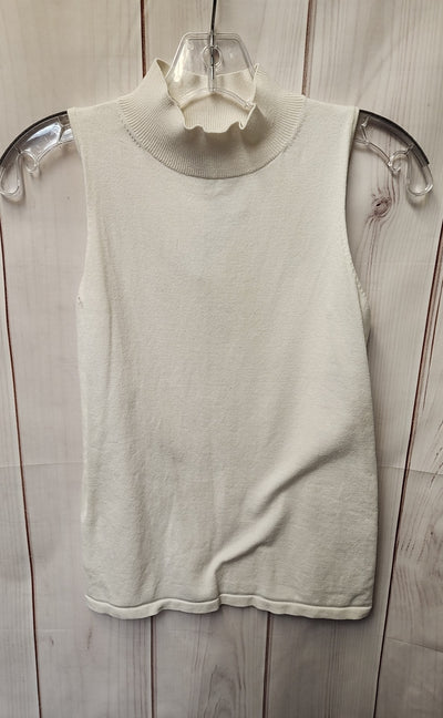 Ann Taylor Women's Size XS White Sleeveless Top