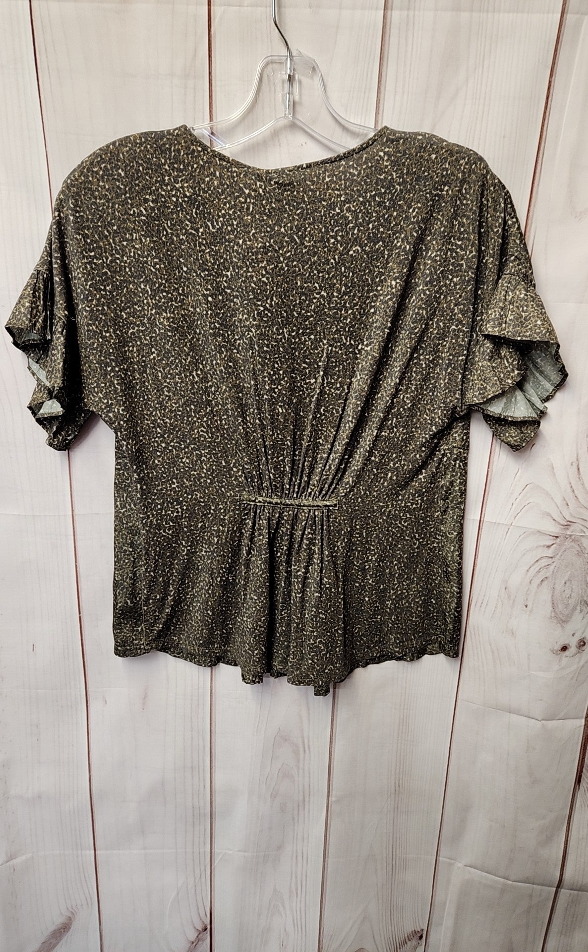 Dolan Women's Size XS Olive Green Short Sleeve Top