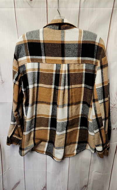 Automet Women's Size M Brown Long Sleeve Top