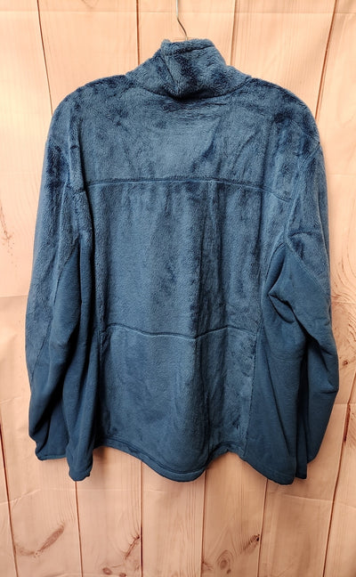 LL Bean Women's Size 2X Blue Jacket