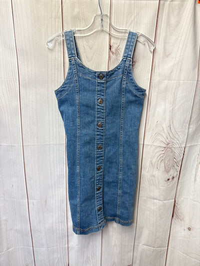 abercrombie Girl's Size 9/10 Blue Dress