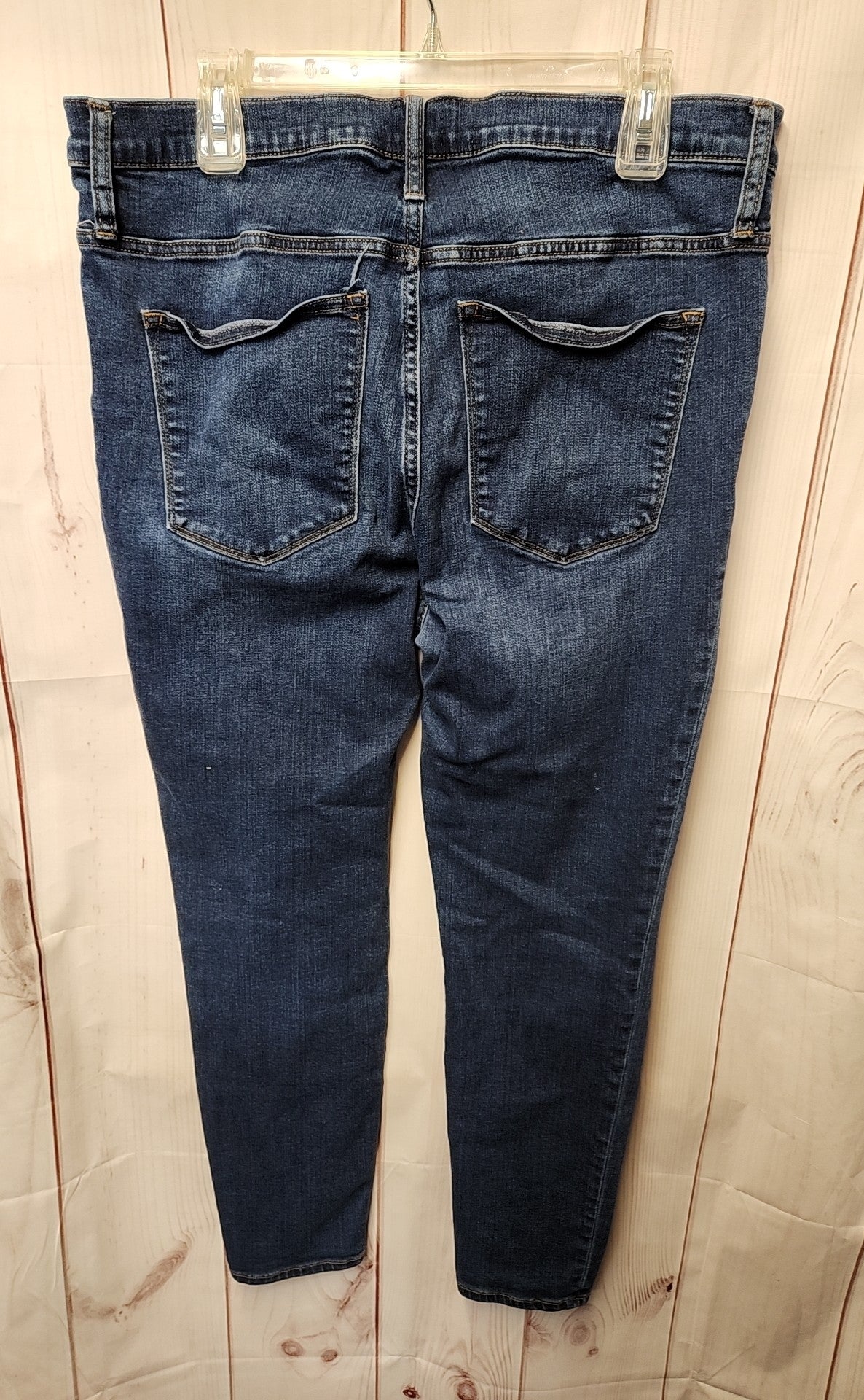 J Crew Women's Size 33 (15-16) Blue Jeans 9" Mid Rise Skinny