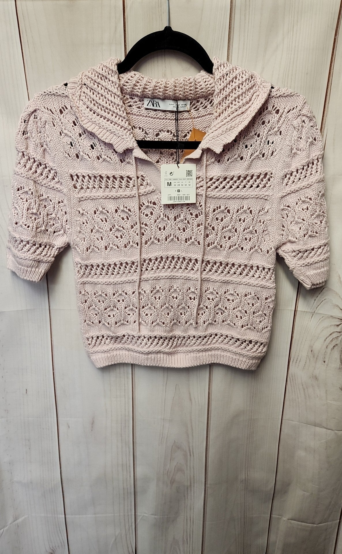 Zara Women's Size M Pink Sweater