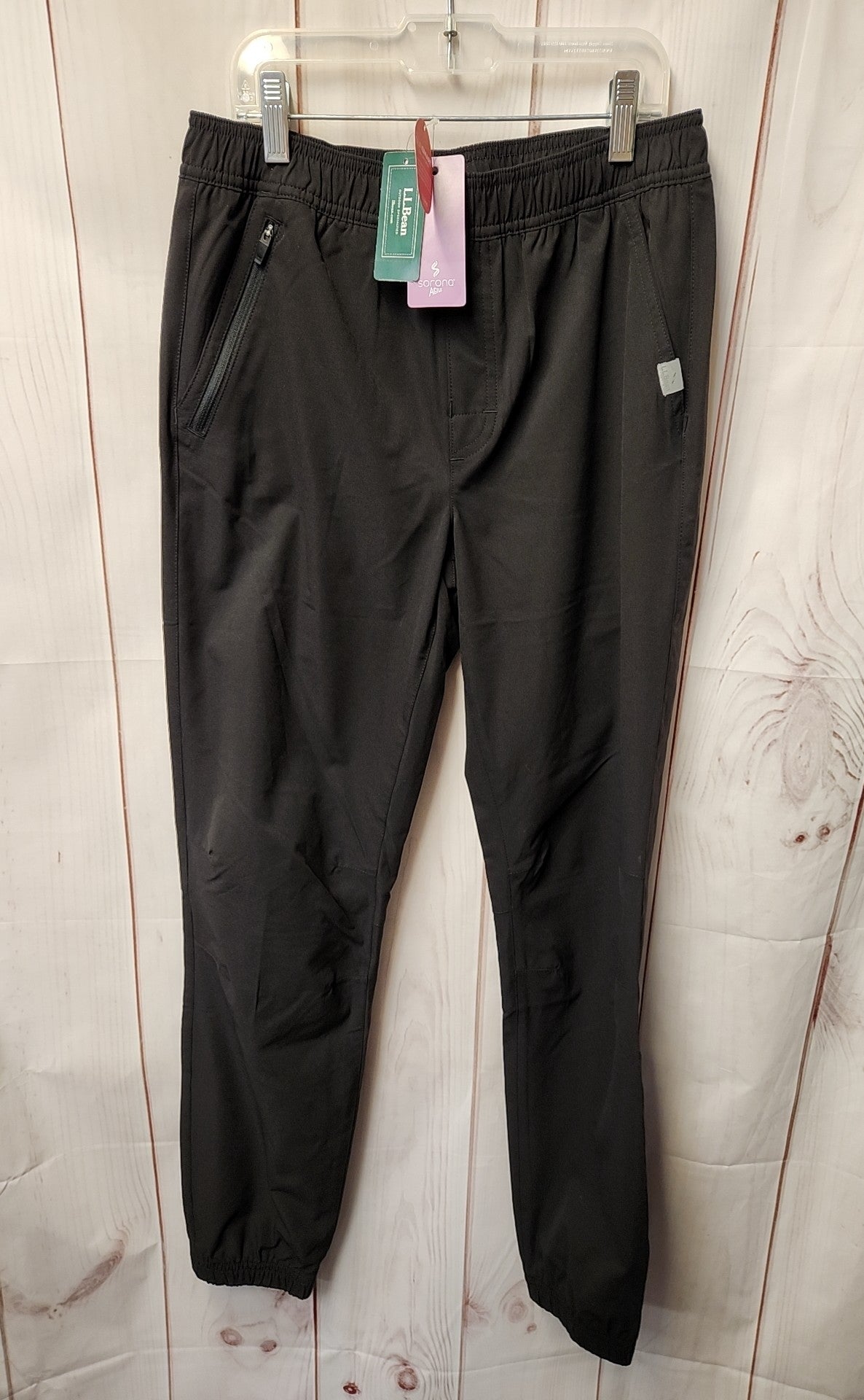 NWT LL Bean Boy's Size 16 Black Pants