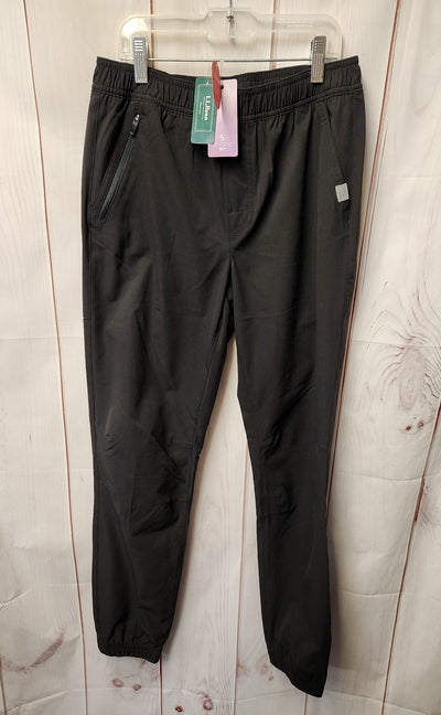 NWT LL Bean Boy's Size 16 Black Pants