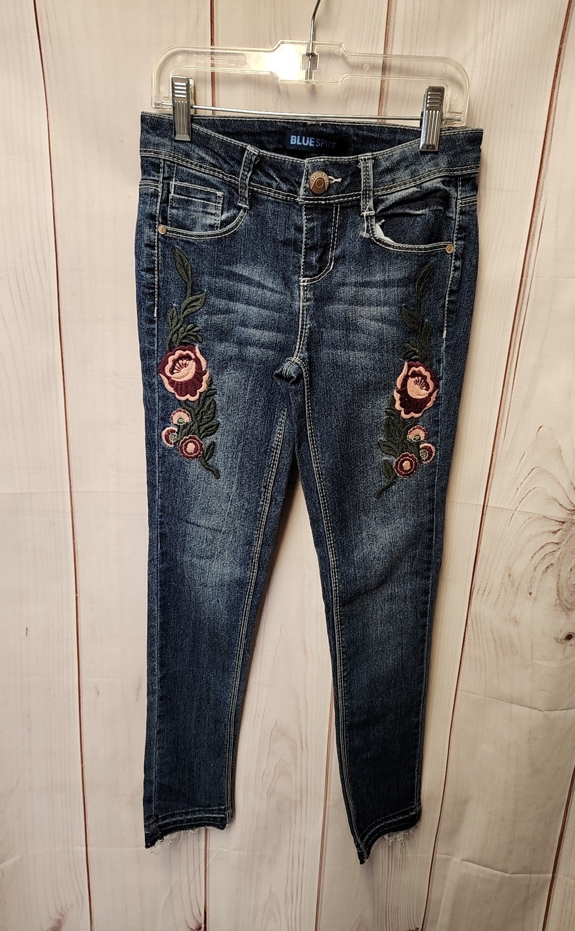 Blue Spice Girl's Size 8 Blue Jeans