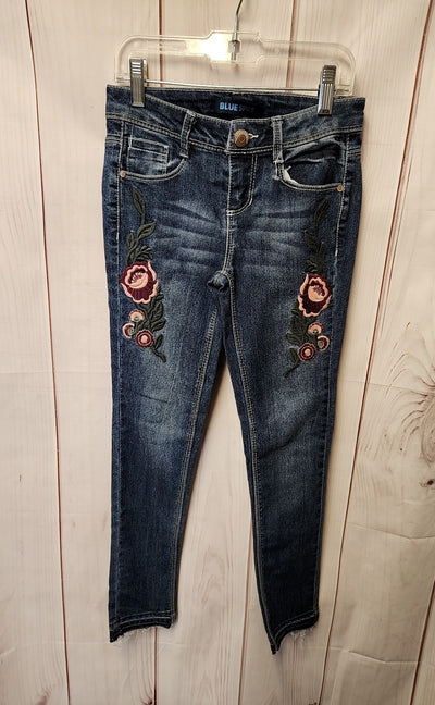 Blue Spice Girl's Size 8 Blue Jeans
