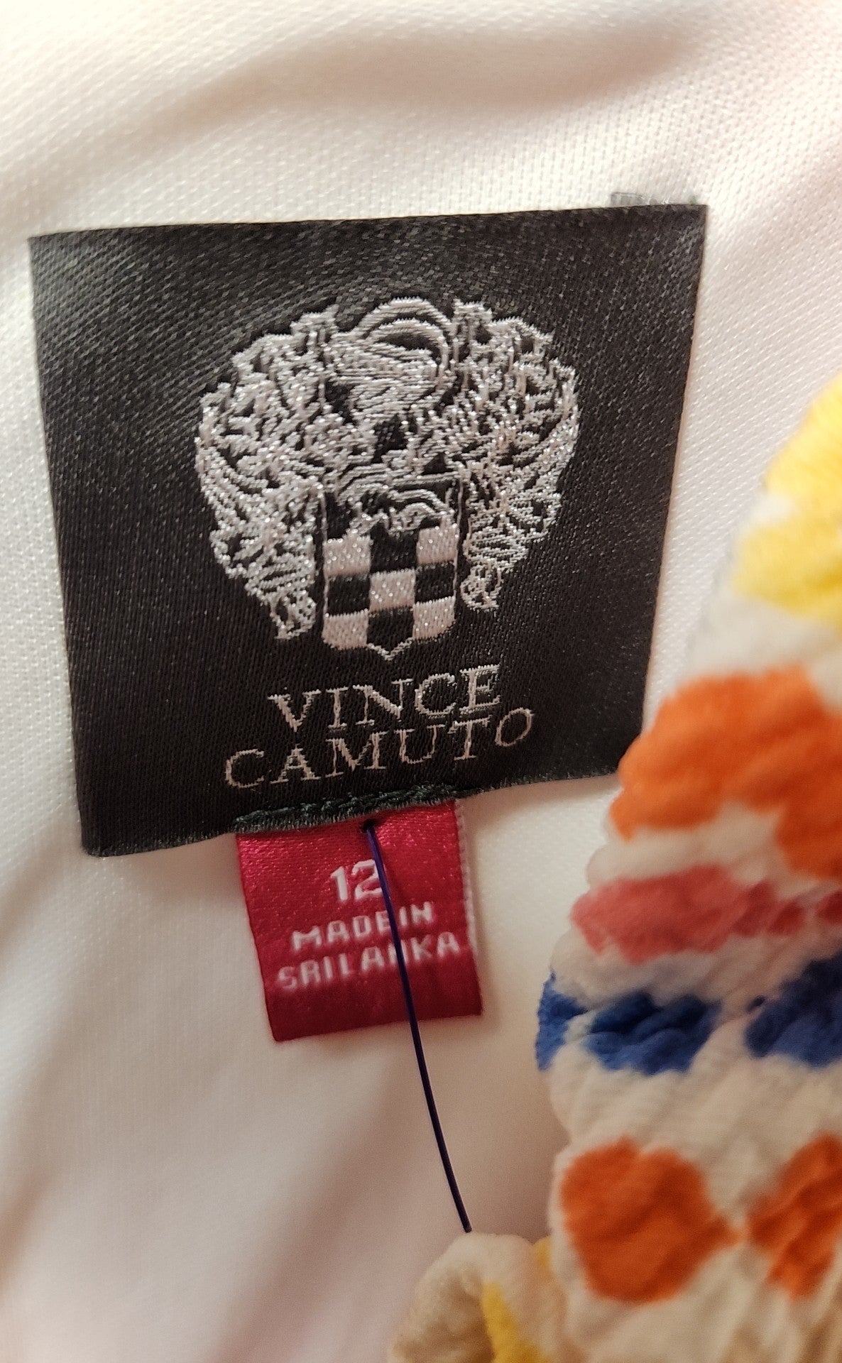 Vince Camuto Women's Size 12 Multi-Color Dress