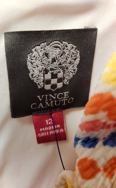 Vince Camuto Women's Size 12 Multi-Color Dress