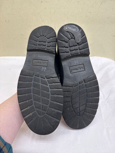 LL Bean Men's Size 8-1/2 Black Shoes