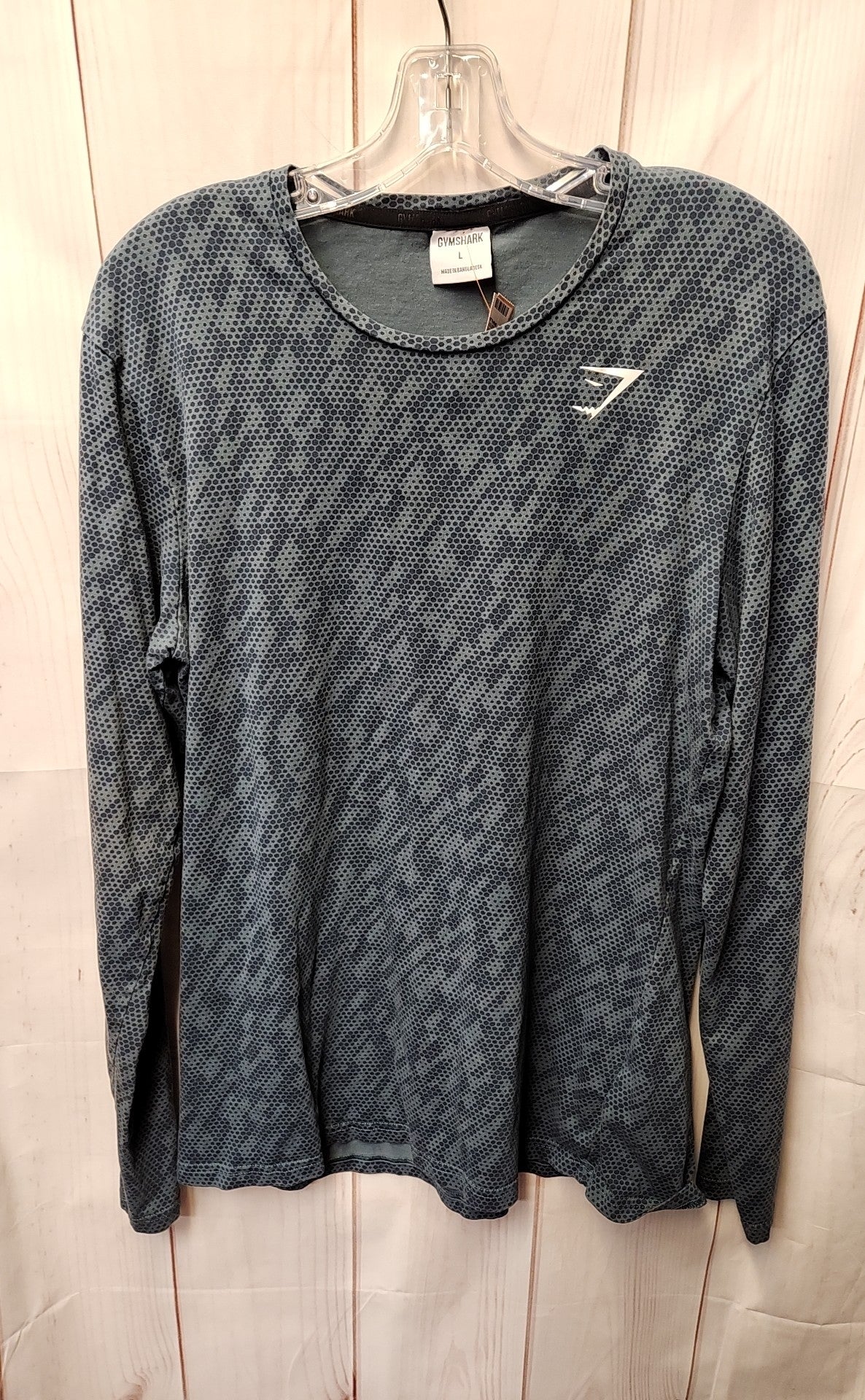 Gymshark Men's Size L Blue Shirt