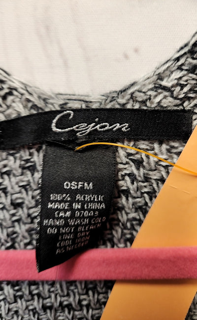 Cejon Women's Size One Size Gray Cardigan