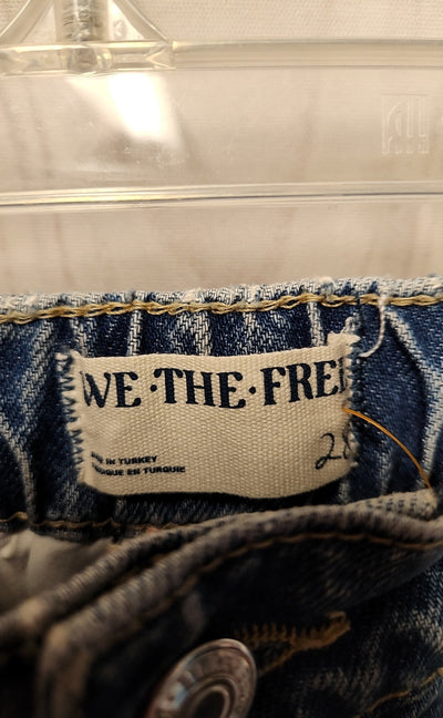 We the Free Women's Size 28 (5-6) Blue Jeans
