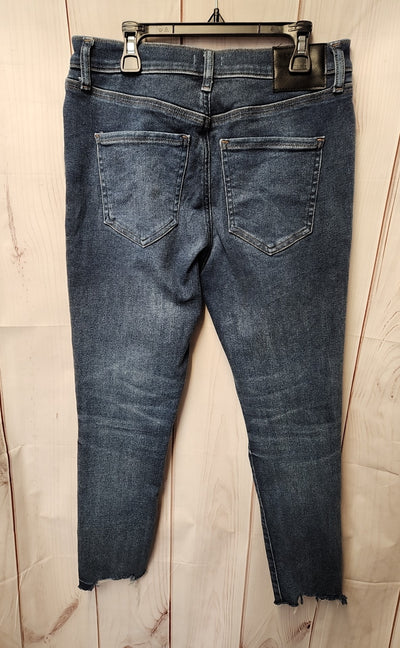 Express Women's Size 29 (7-8) Blue Jeans Cropped Skinny