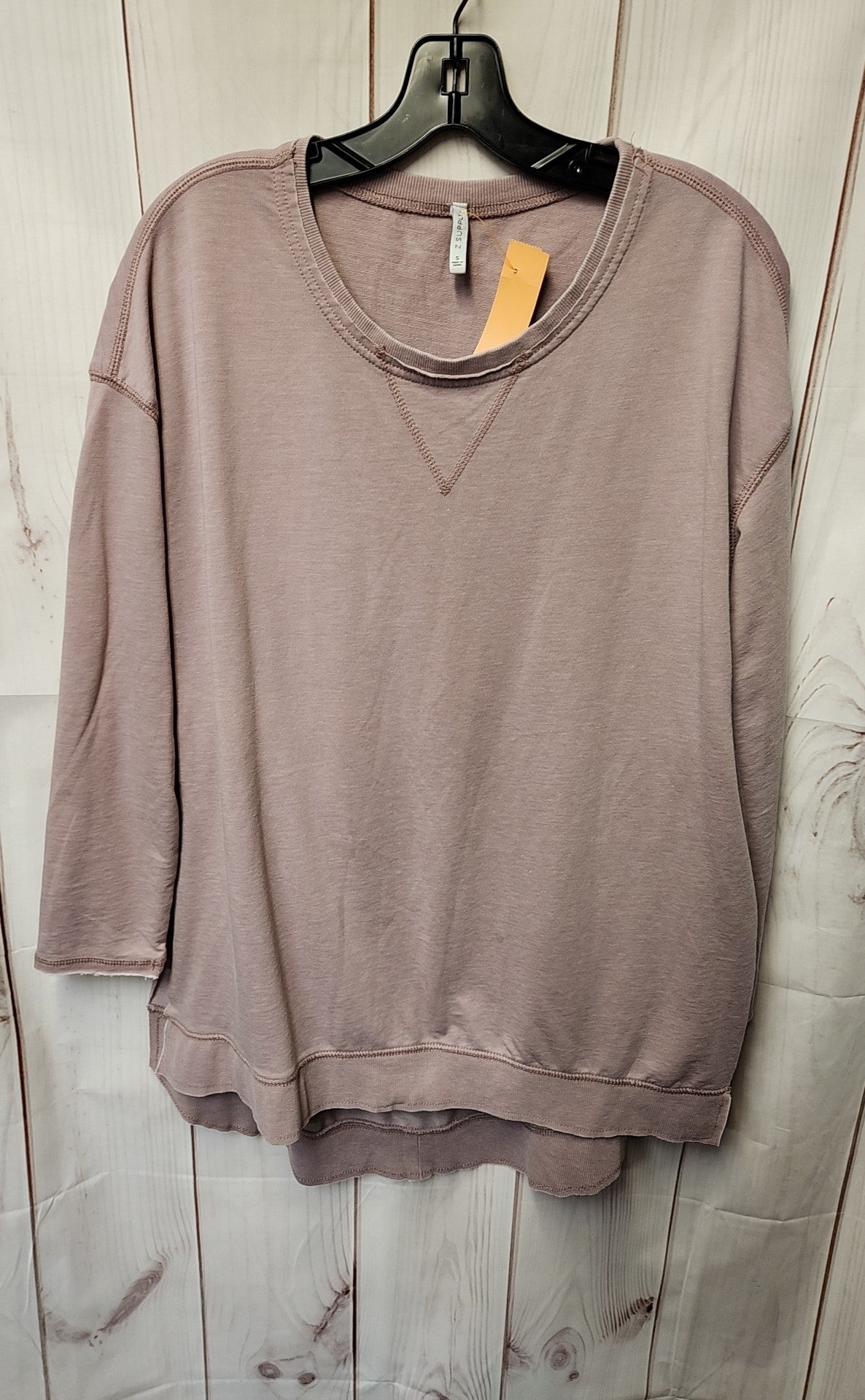 Z Supply Women's Size S Purple Long Sleeve Top