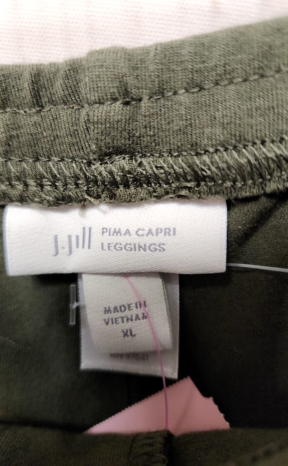 J Jill Women's Size XL Olive Green Capris