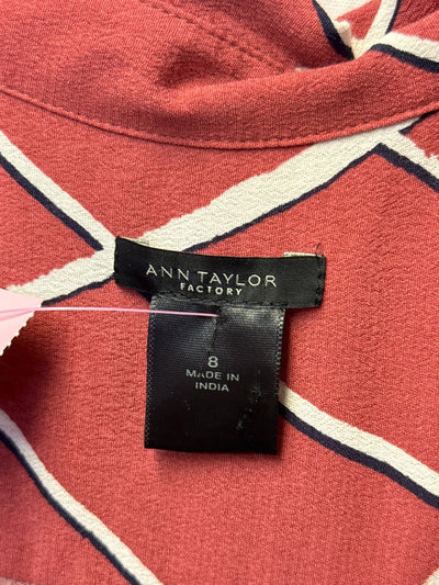 Ann Taylor Women's Size 8 Red Dress