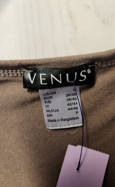 Venus Women's Size S Brown Long Sleeve Top