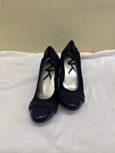 Anne Klein Women's Size 9-1/2 Navy Pumps Shoes