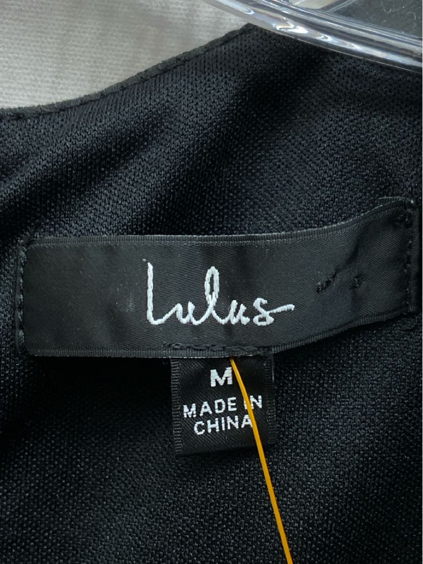 Lulus Women's Size M Black Dress