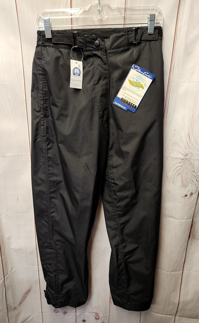 NWT Glen Echo Women's Size S Black Rain Pants