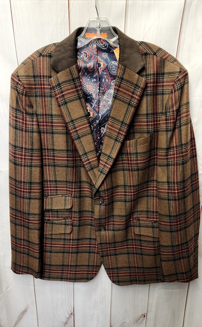Tallia Men's Size 46 Brown Sport Coat