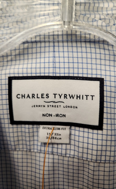 Charles Tyrwhitt Men's Size M Blue Shirt