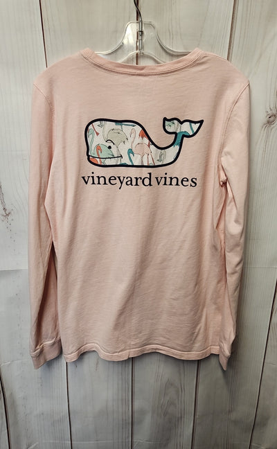 Vineyard Vines Girl's Size 14 Peach Shirt