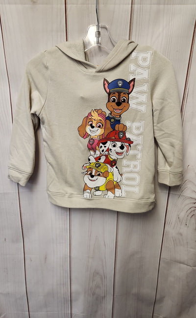 Paw Patrol Girl's Size 5 White Sweatshirt