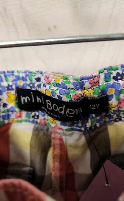 Mini Boden Girl's Size 12 Multi Shorts
