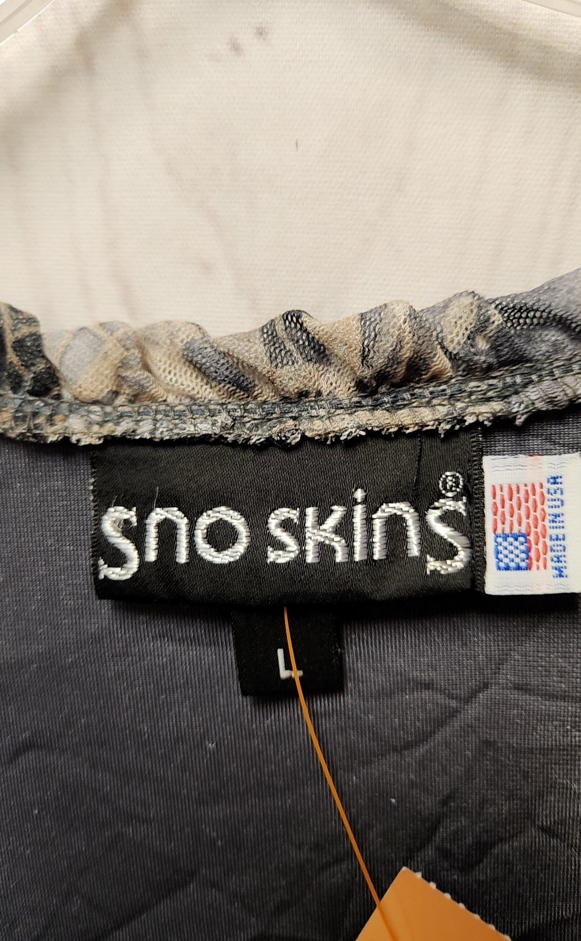 Sno Skins Women's Size L Gray Velour Long Sleeve Top