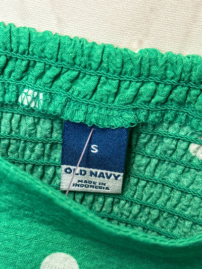 Old Navy Women's Size S Green Short Sleeve Top