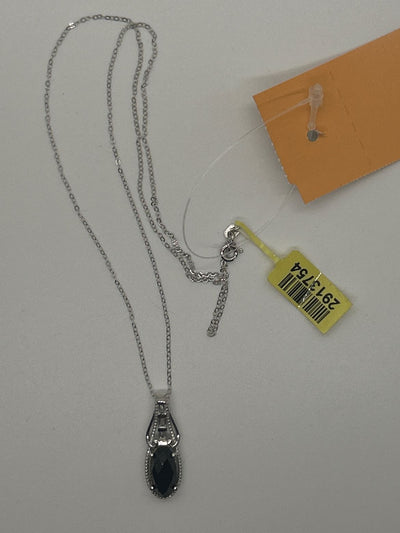 Sterling Black .925 Sterling Silver Necklace