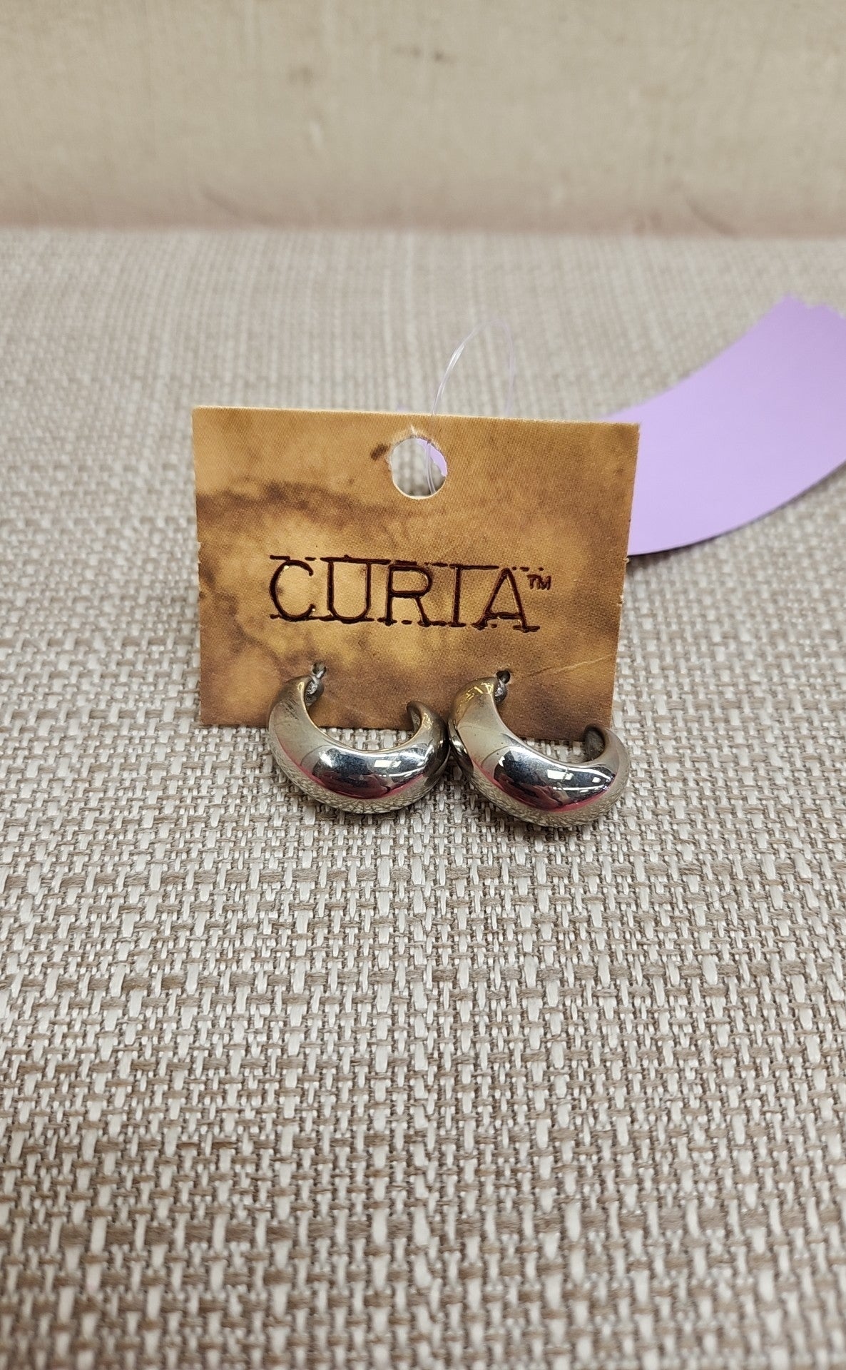 Curia Silver Earrings